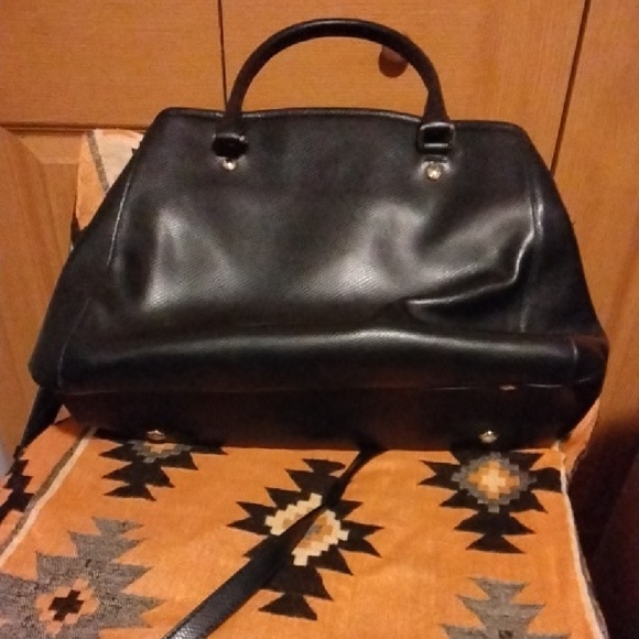 Coach Black Leather "Margot" Satchel Bag - Picture 3 of 13